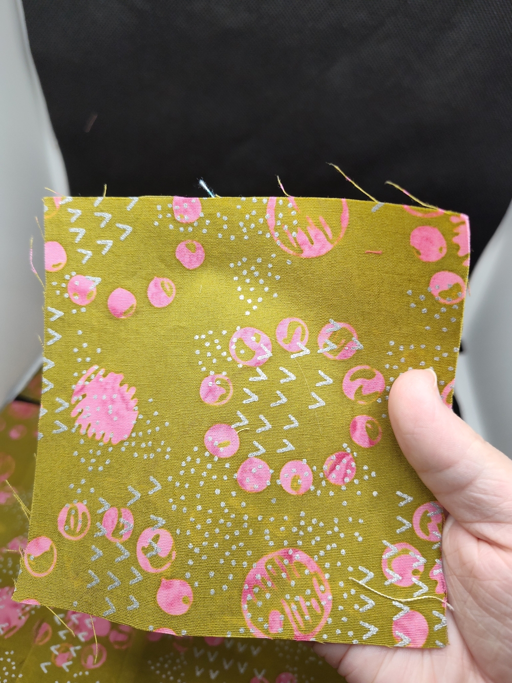 13 4.50 INCH Batik Fabric SQUARES